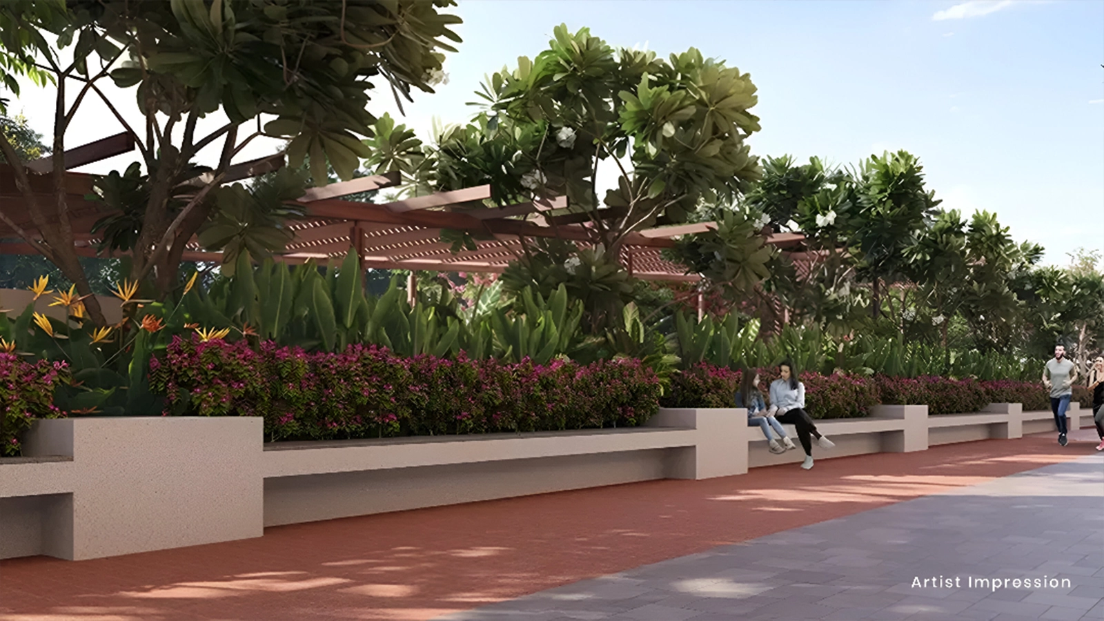 Mahindra New Haven Hosur Road Bangalore sculpture